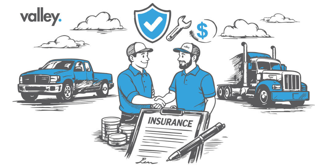 Insurance for rebuilt trucks being reviewed during a commercial vehicle inspection